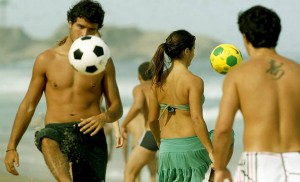 Brésil - Foot sur la plage