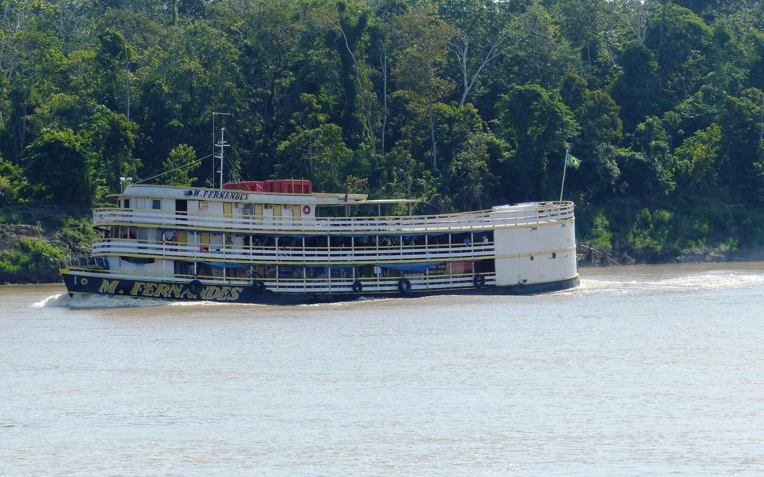 Amazonie - Bateau, Tabaginta - Manaus