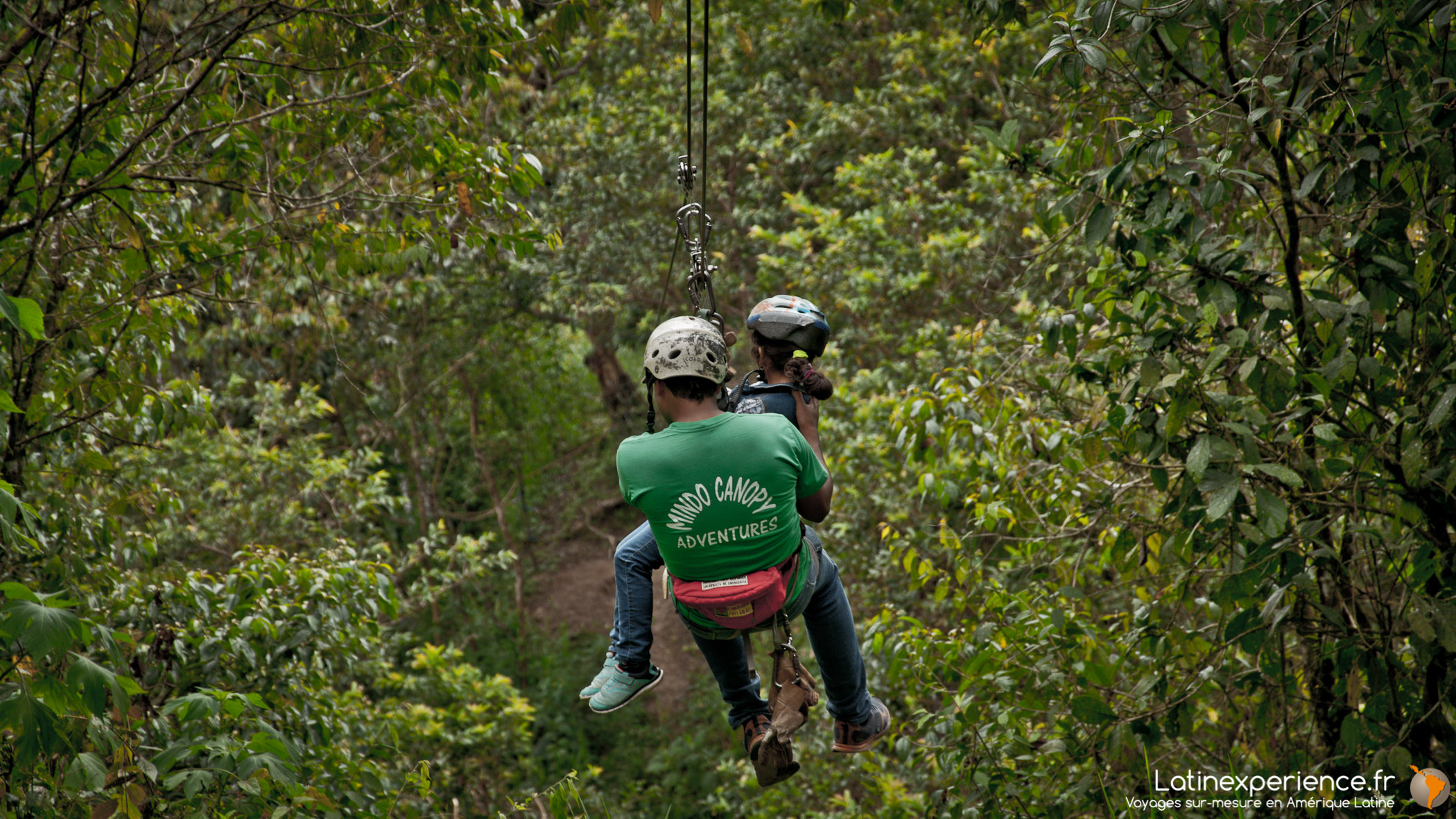 Equateur - Mindo Canopy Adventures - Zipline - Latinexperience voyages