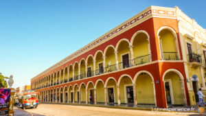 Mexique - Yucatan - Batiment colonial - Campeche - Latinexperience voyages