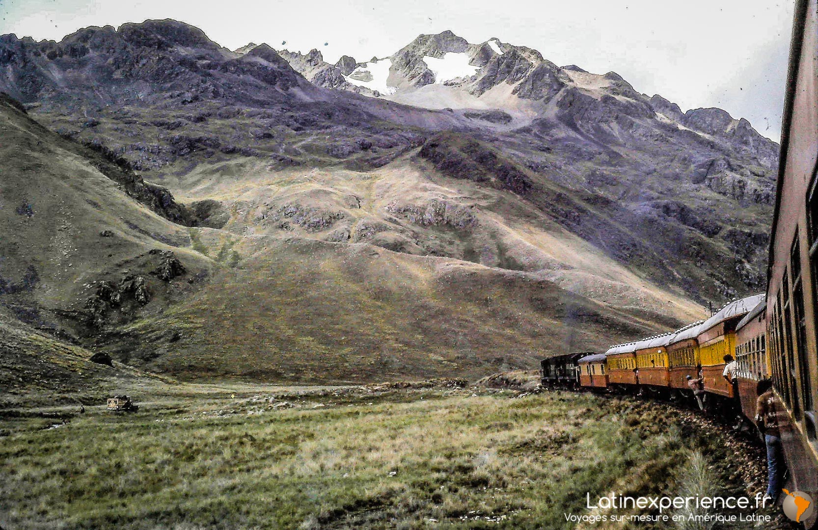 Pérou - Paysage en train