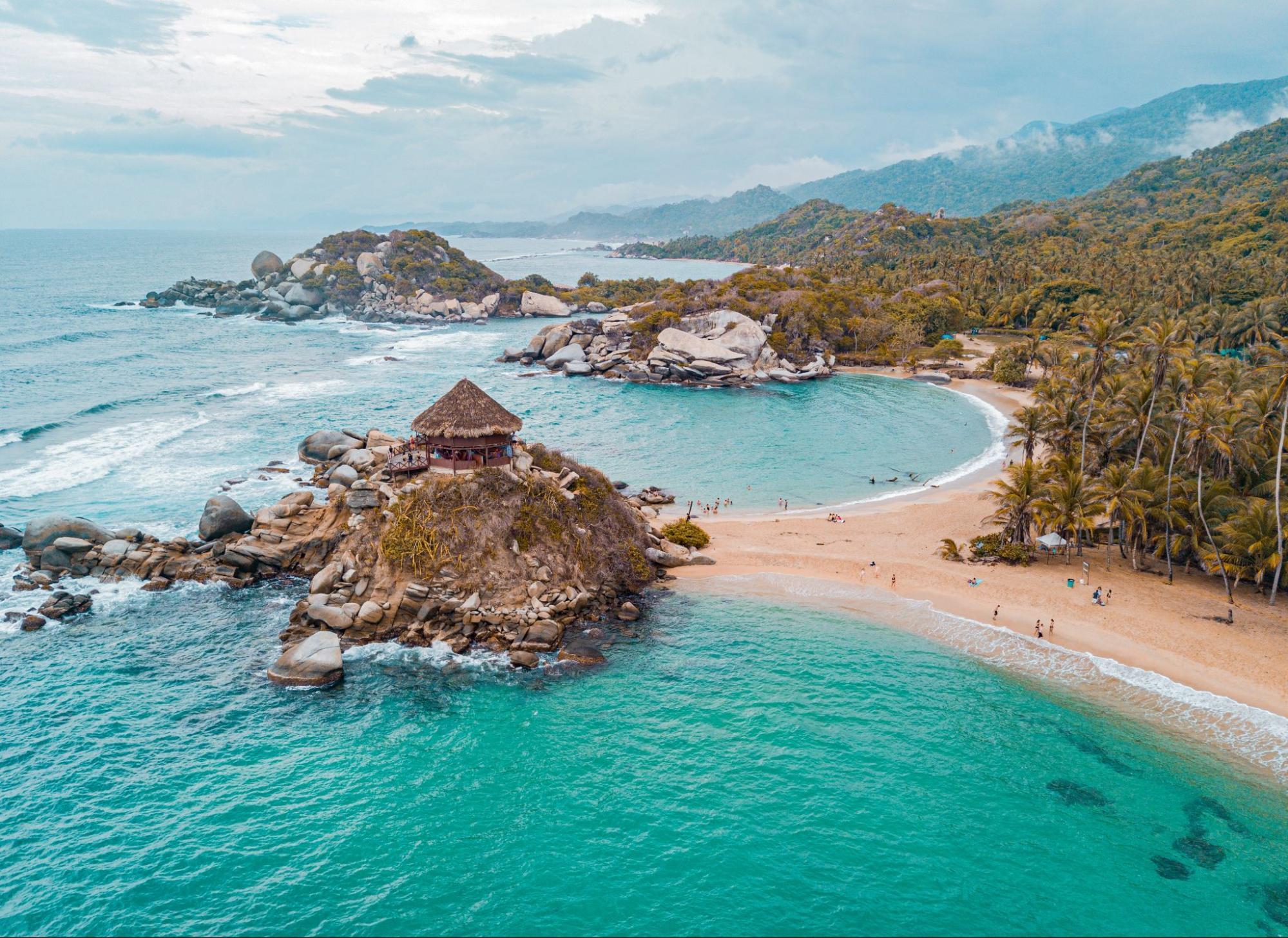 plages de Colombie