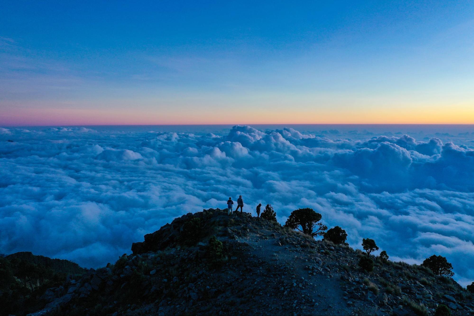 volcans du Guatemala