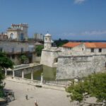 Cuba - La Havane - forteresse Real Fuerza avec douves et vue sur la baie