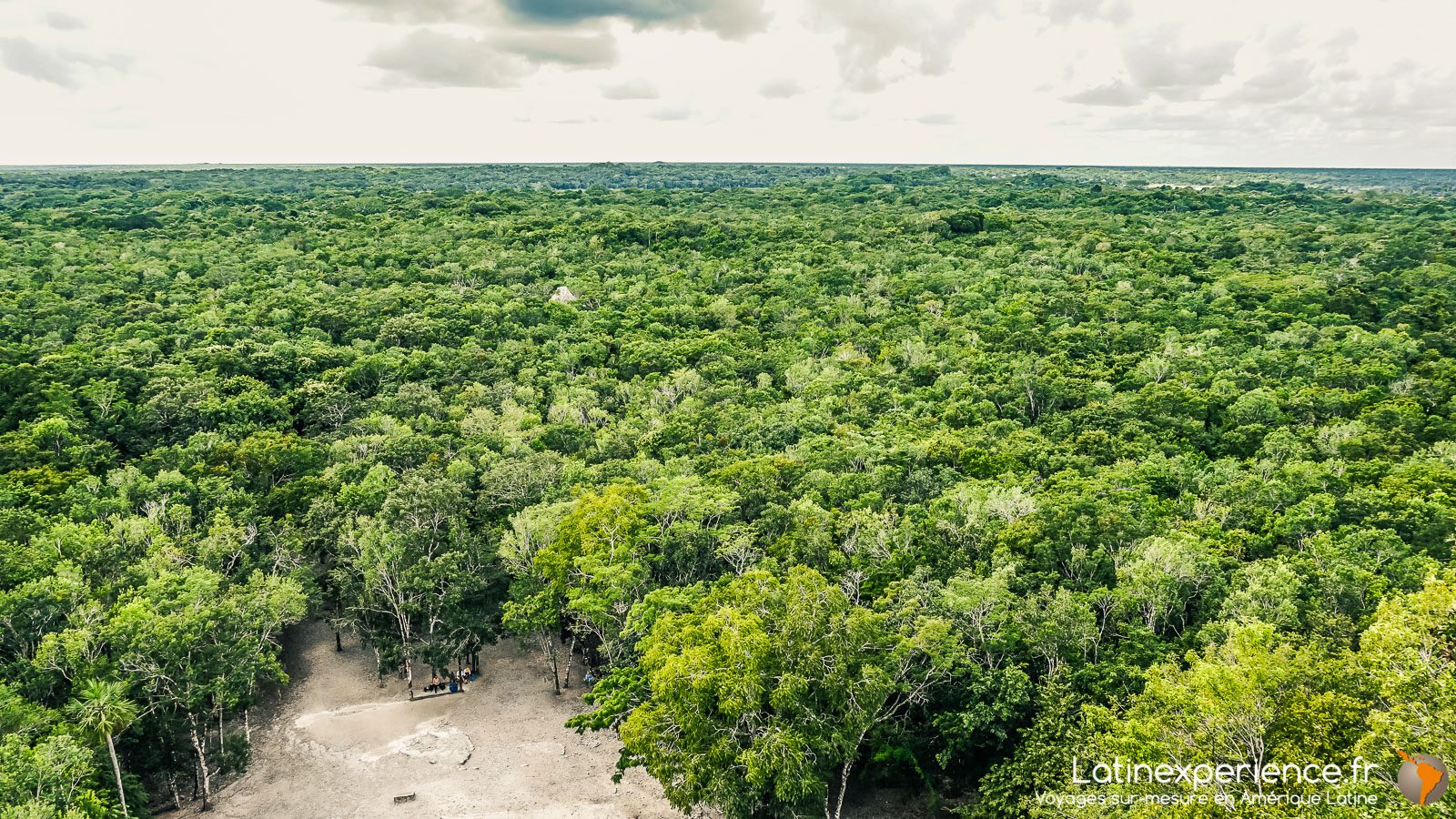 Mexique - site de Koba - Vue de la grande pyramide - Latinexperience voyages