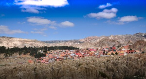 Bolivie - la Paz - vallée de la Lune