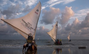 Bresil - Nordeste - Vila selvagem - Jangada